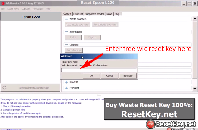 wic reset key free